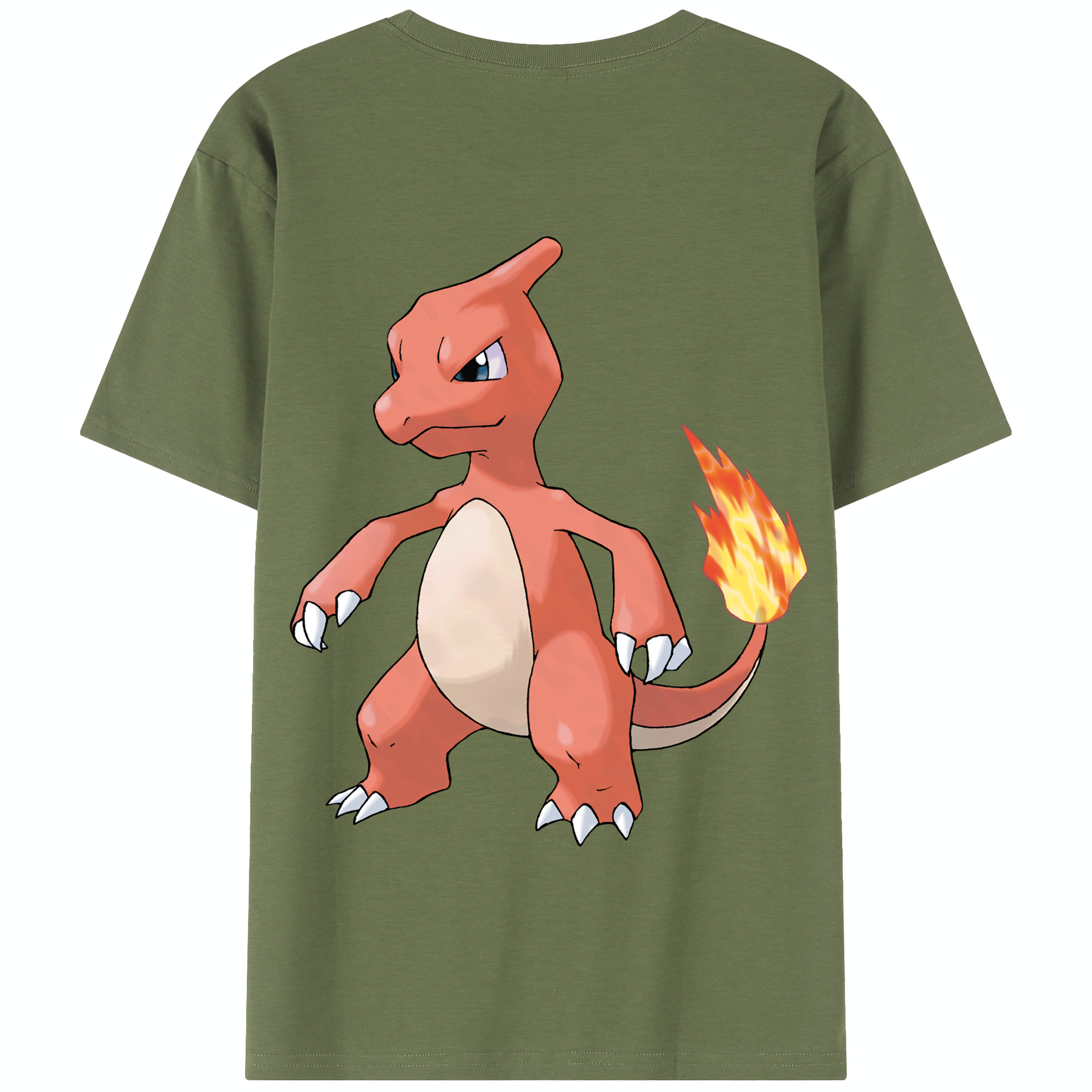 （画像用） ポケットモンスター Pokémon 綿100％半袖Tシャツ（背面プリント）